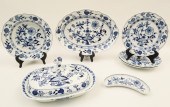 7 PIECE LOT OF MEISSEN PORCELA