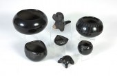 7 PIECE SANTA CLARA POTTERY: T