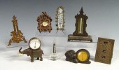 7 PIECE VINTAGE THERMOMETER CO