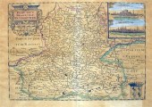 7 pieces.  Engraved Maps & C -