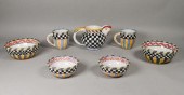 7 PIECES MACKENZIE-CHILDS POTT
