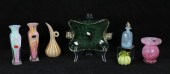 7 PIECES MURANO VENETIAN GLASS