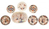 7 PIECES OF ENGLISH DERBY & OT
