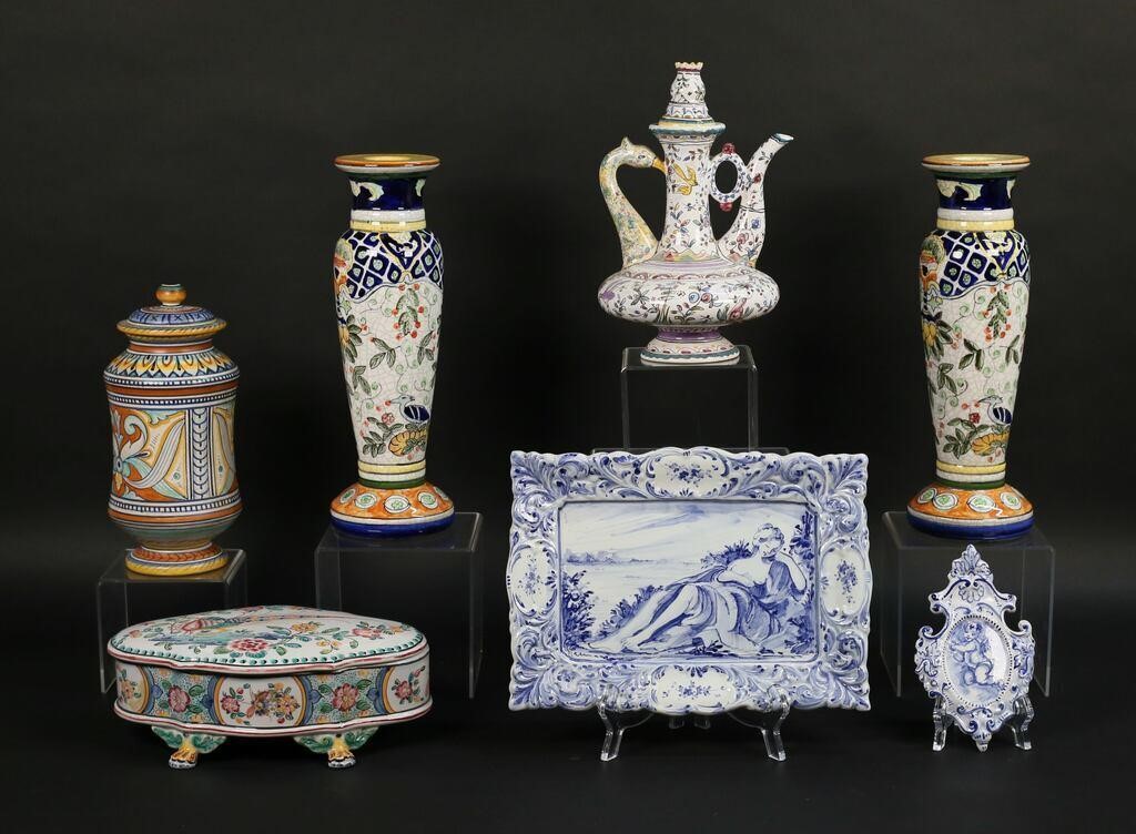 7 PIECES PORTUGUESE, SPANISH &