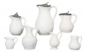 (7) Porcelain and pewter cover