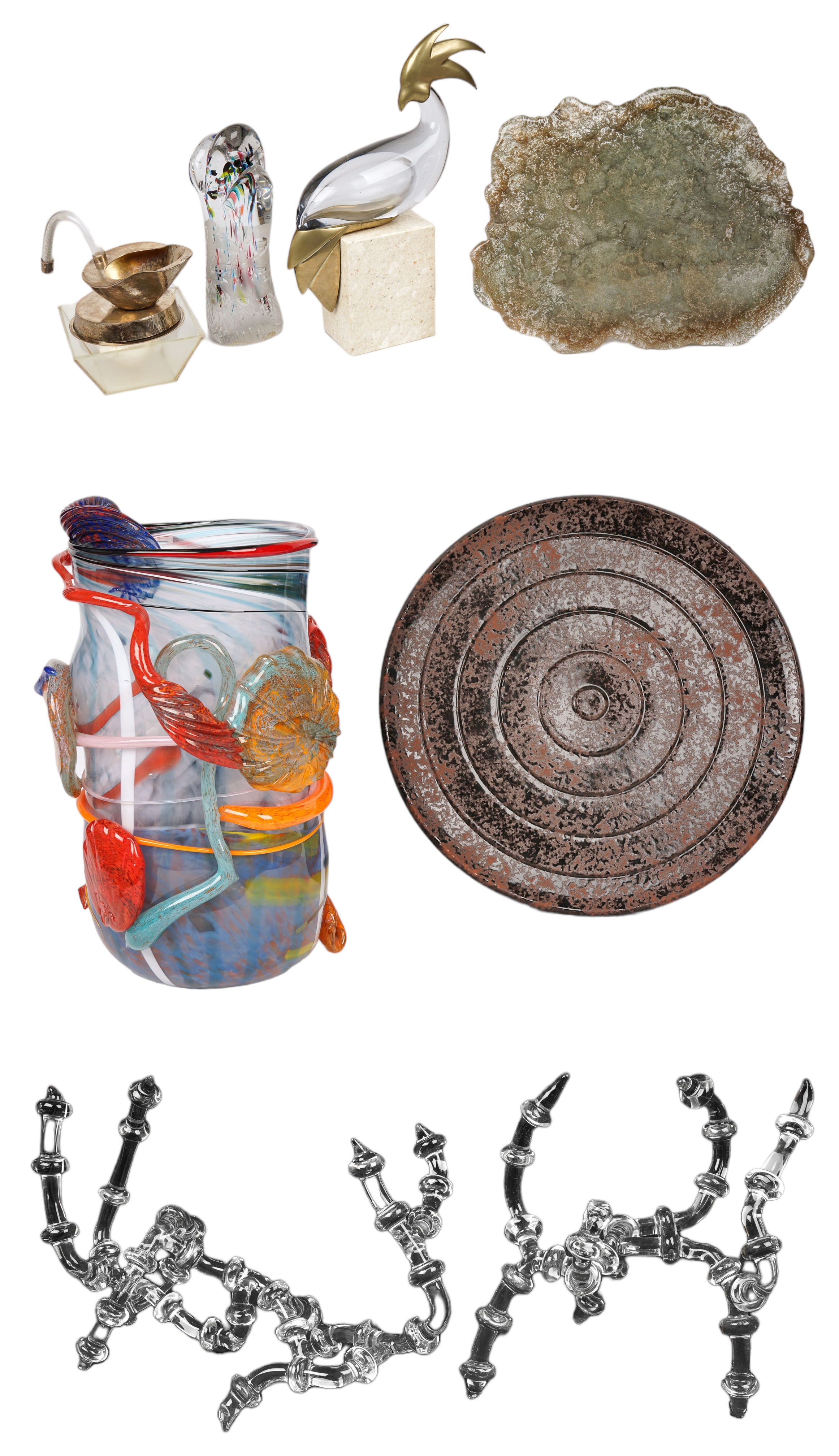 (7) Post Modern design objects,