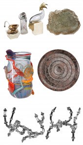 (7) Post Modern design objects