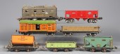 (7) Prewar Lionel train cars,