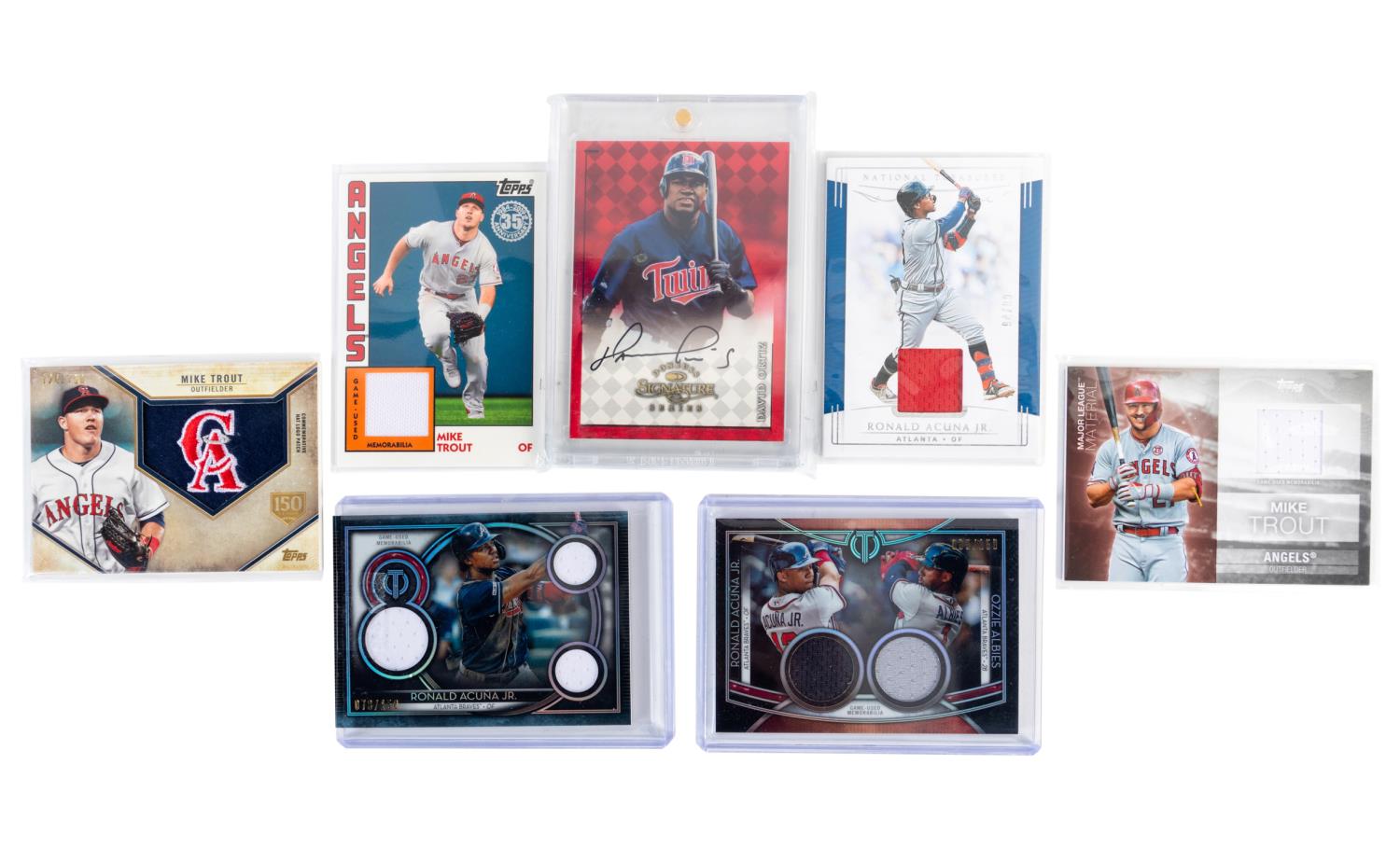 7 PROLIFIC BASEBALL CARDS INCLUDING