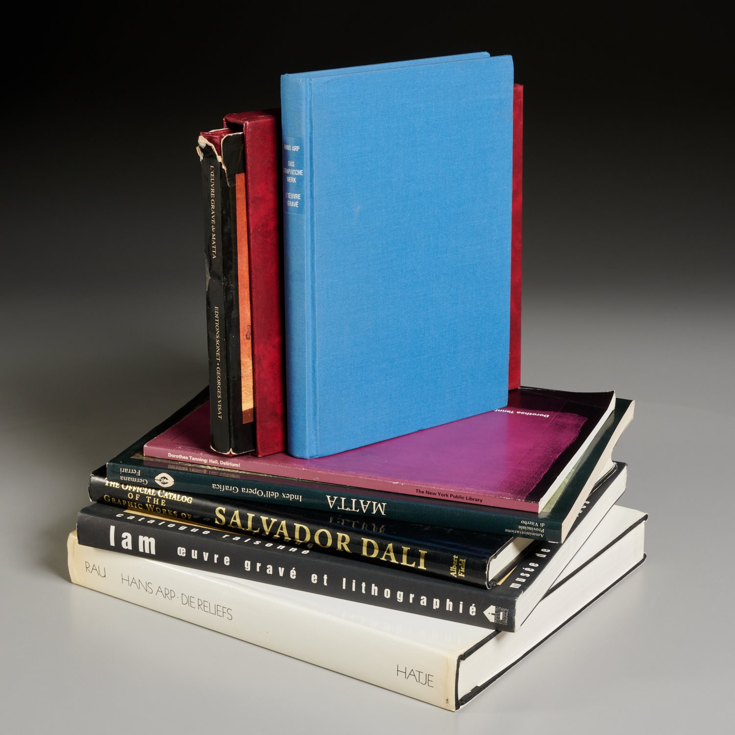 (7) REFERENCE VOLS: HANS ARP,