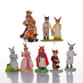 7 ROYAL DOULTON BUNNYKINSIconi