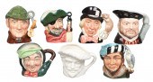 (7) Royal Doulton porcelain To