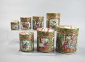 (7) SET OF CANTONESE GLAZED CO