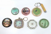 7 SILVER / GUILLOCHE COMPACTS:
