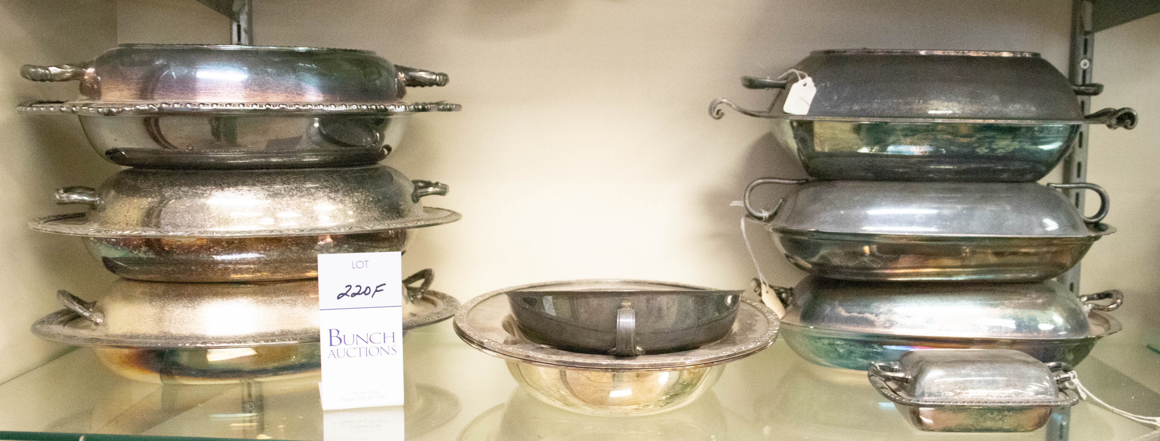 (7+) Silver plate covered