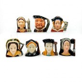 7 SM DOULTON CHARACTER JUGS KI