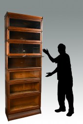 7 STACK BARRISTER BOOKCASE: Se