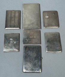 7 sterling cases including