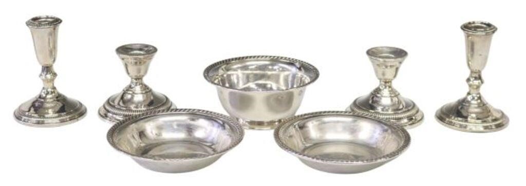(7) STERLING SILVER BOWLS &