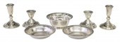 (7) STERLING SILVER BOWLS & WE