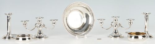 7 STERLING SILVER HOLLOWWARE