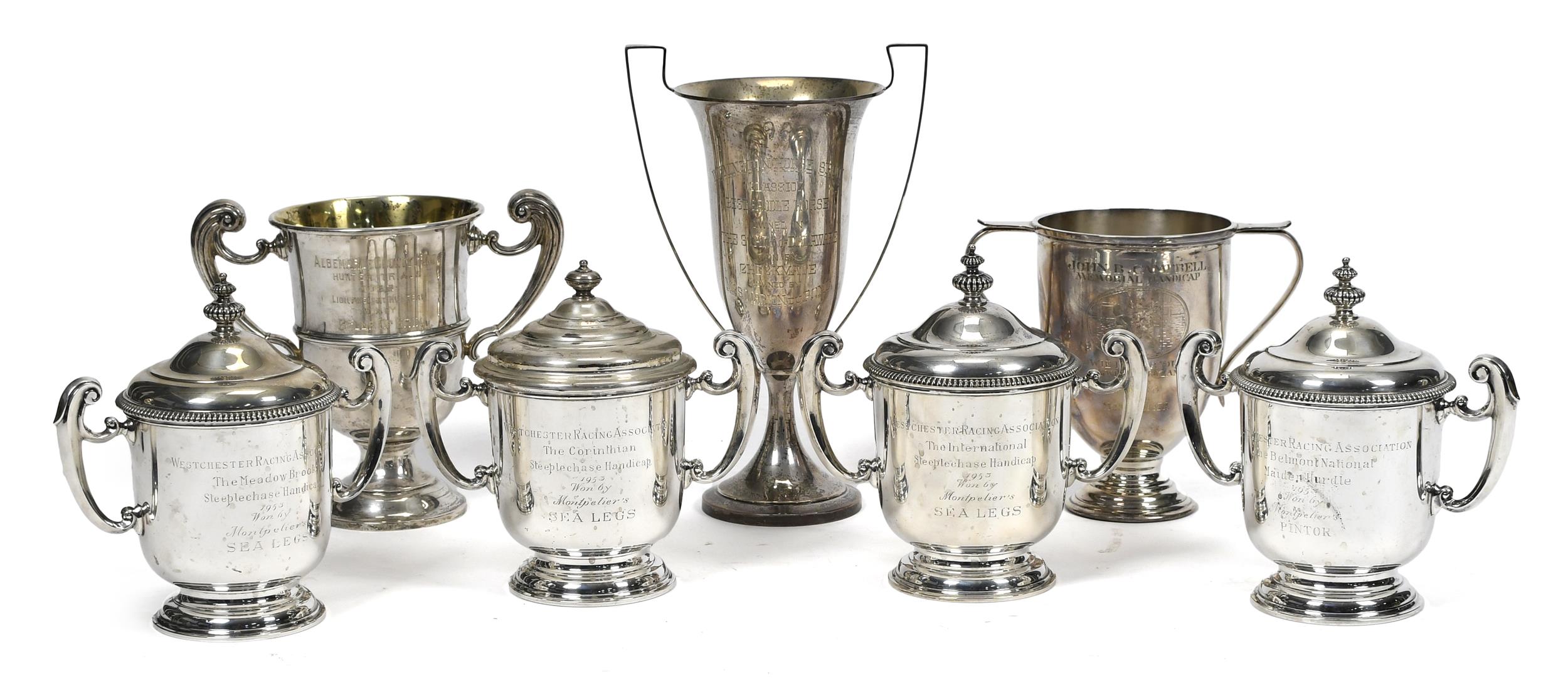 7 STERLING SILVER HORSE RACING
