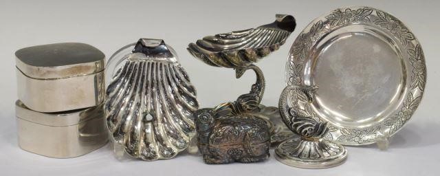 (7) STERLING SILVER SMALL TABLEWARE