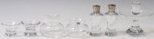 (7) STEUBEN COLORLESS ART GLAS