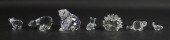 7 SWAROVSKI CRYSTAL FIGURINES