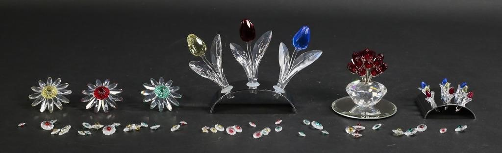 7 SWAROVSKI CRYSTAL FIGURINES,