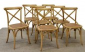 (7) THONET STYLE BENTWOOD CROS