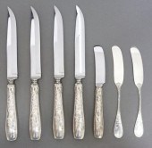 (7) TIFFANY AUDUBON STERLING S