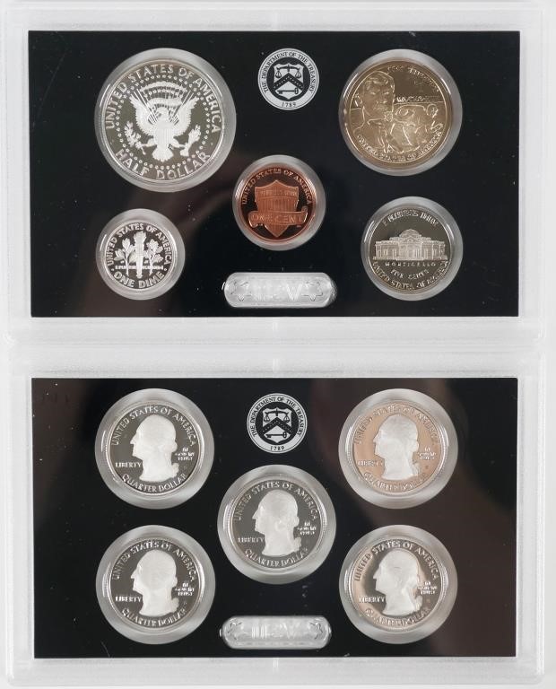 (7) US MINT SILVER PROOF