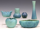 (7) VAN BRIGGLE MING TURQUOISE