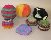 7 VARIOUS PIN CUSHION/CARPET B