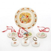 7 VARIOUS ROYAL DOULTON BUNNYK