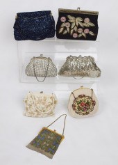 7 VINTAGE PURSES: Whiting & Da
