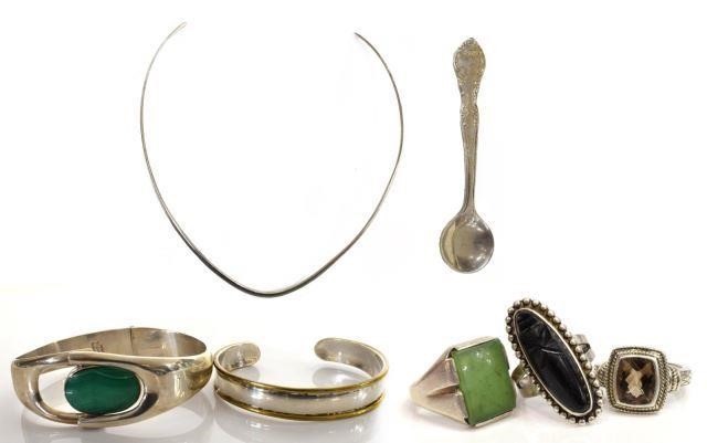 (7) VINTAGE STERLING SILVER