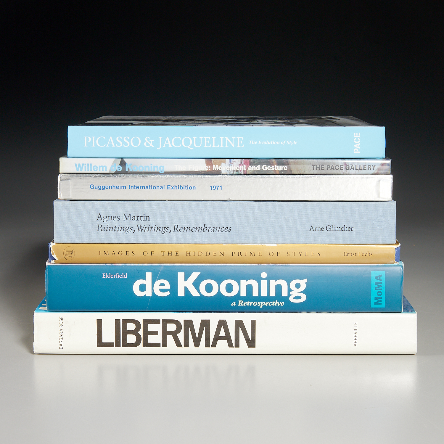 (7) VOLS. ART AND ARTISTS, SOME