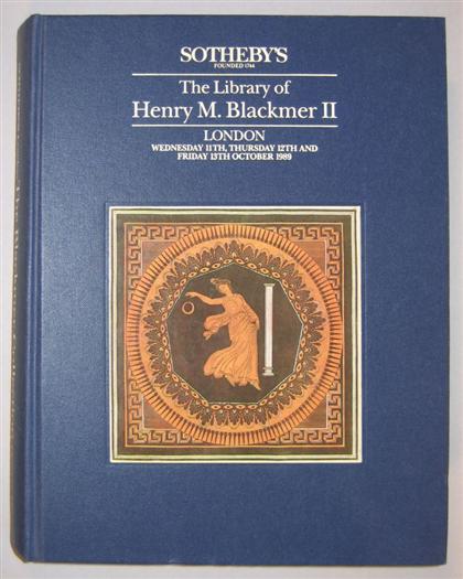 7 vols.  Auction Catalogues -