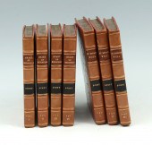7 VOLUME WALTER SCOTT LEATHER