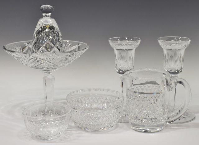 (7) WATERFORD CRYSTAL TABLEWARE,