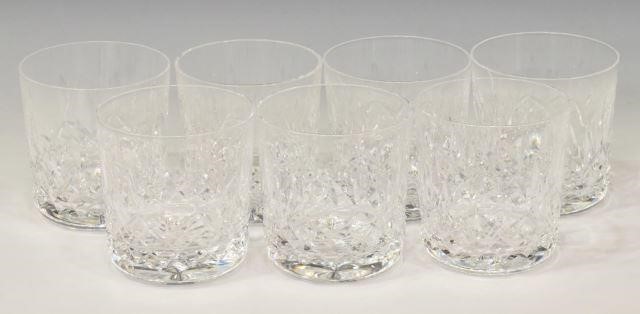 7) WATERFORD LISMORE CRYSTAL OLD