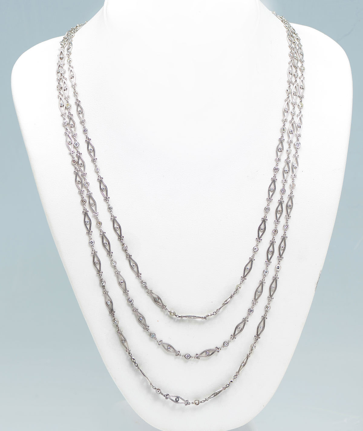 70'' PLATINUM & 7.23 CTW DIAMOND