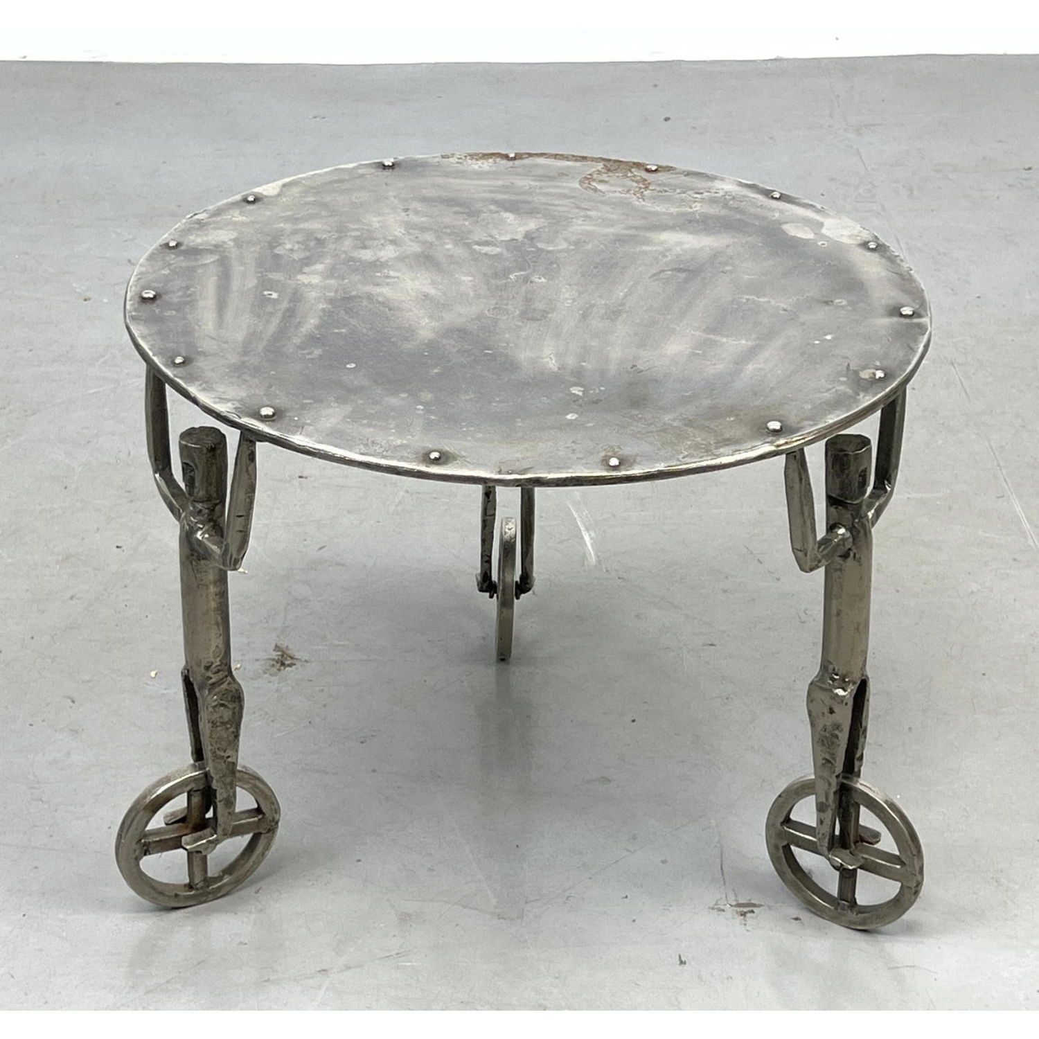 70s Artisan Whimsical Figural Steel