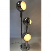 70's Chrome Ball Modernist Lam