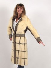 70\'S CONVERTIBLE WHITE MINK F