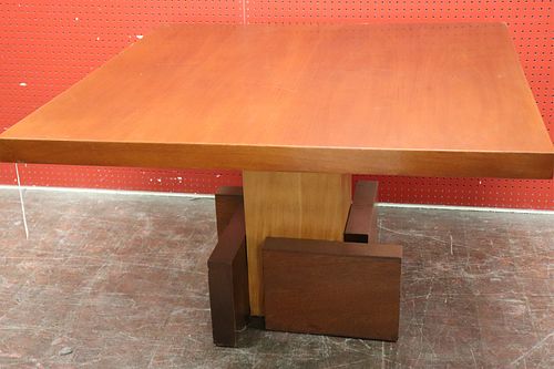 70'S MAHOGANY "CONSTRUCTIVIST"