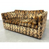 70s Mod Mid Century Plush Sett
