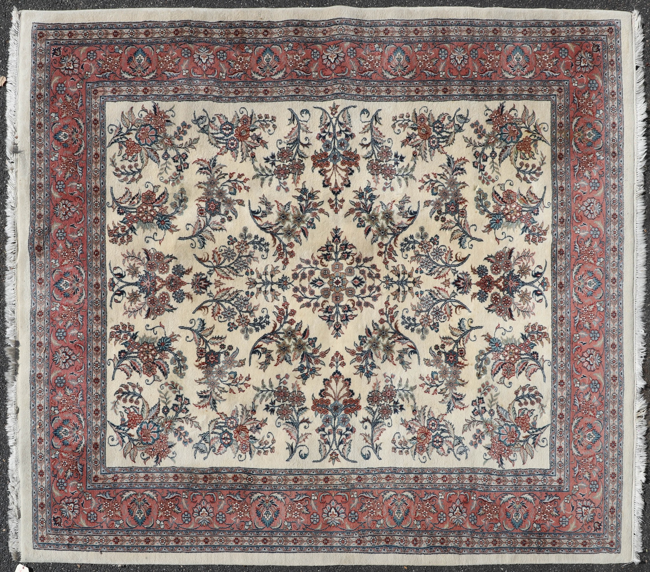 7'11" X 9'5" Indo Jaipur Kashan